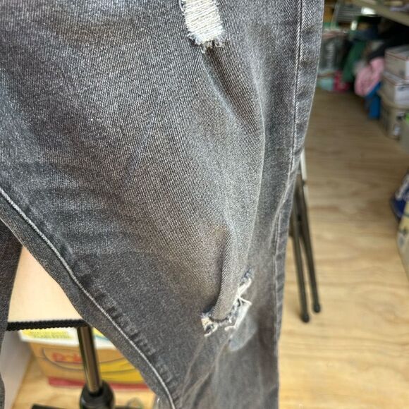 Lucky Brand Distressed Black Jeans - Picture 3 of 7